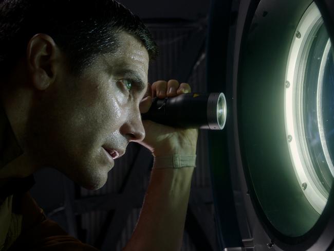 Gyllenhaal’s character in Life, a doctor who has been aboard the ISS for too long, was partly inspired by the actor’s surgeon grandfather. Picture: Sony Pictures