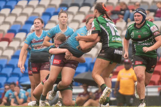 Mackay Cutters vs Townsville Blackhawks Harvey Norman U17's Saturday 22 February 2025 Picture:Michaela Harlow