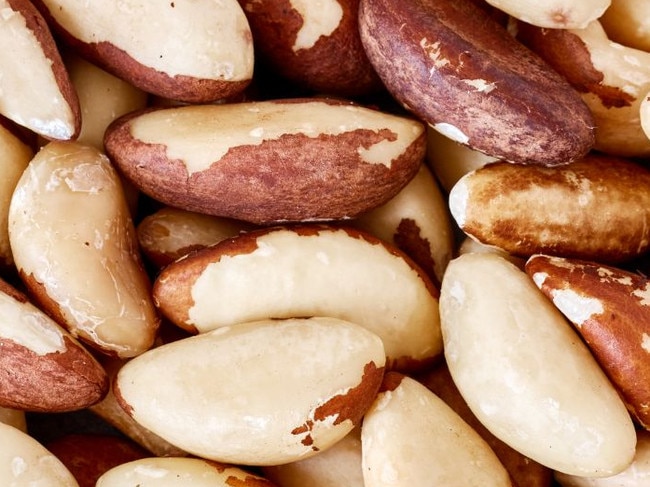 Brazil nuts boost sperm quality.