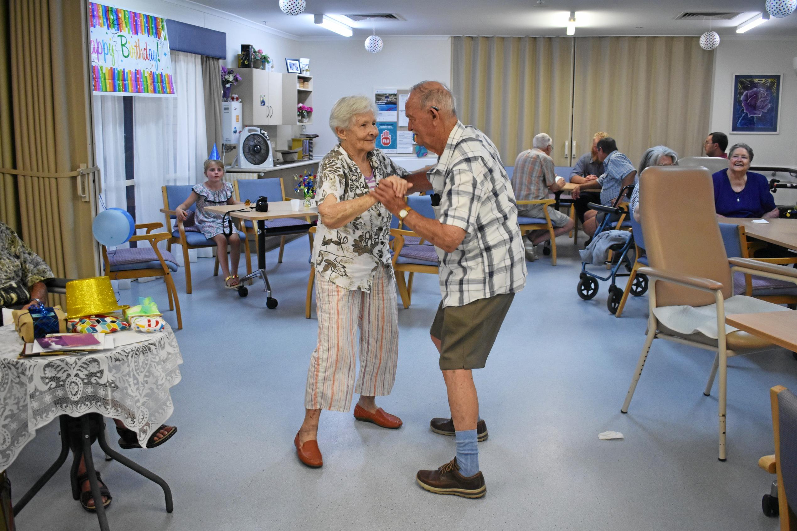 Dexter Kruger's 109th birthday party. Picture: Jorja McDonnell