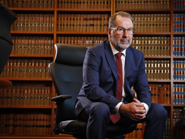 Michael Barnes, Commissioner of the NSW Crime Commission. Picture: Sam Ruttyn