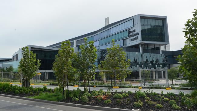 The new Royal Adelaide Hospital, on West Tce. Picture: Bianca De Marchi