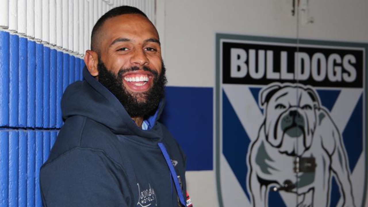 The Bulldogs were quick to swoop on Josh Addo-Carr is enjoying being back in Sydney. Picture: Bullodgs Digital