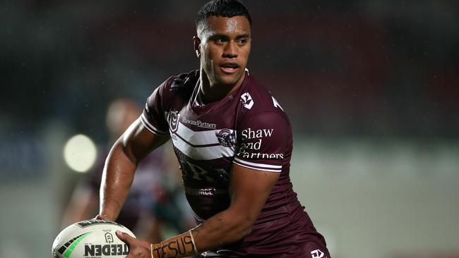 Manly’s Tevita Funa will link up with the Waratahs. Picture: Cameron Spencer/Getty Images