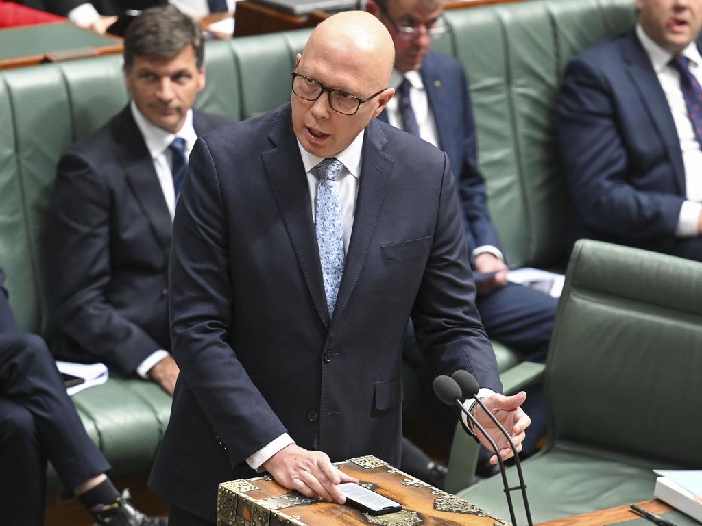 Peter Dutton is being backed by the silent majority, says Jeff Kennett. Picture: Martin Ollman