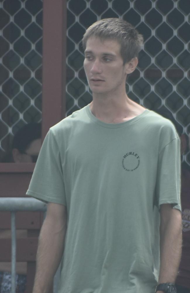 Dylan Henry Wallace pleaded guilty to drug-driving as well as driving without due care and attention causing grievous bodily harm after a car crash in Sarina. Picture: Matthew Forrest