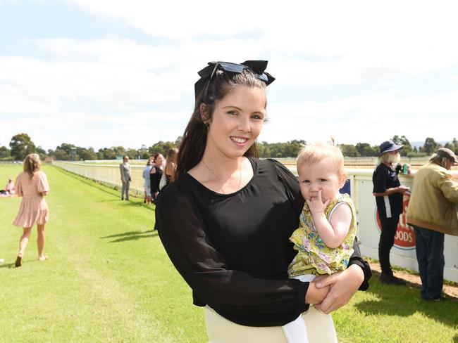 Bairnsdale Cup 2025. Taylah Hill and Amelia. Picture: David Smith