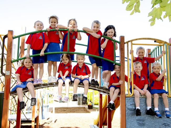 My First Year 2023: Vale View State School Prep students, February 2023. Picture: Bev Lacey