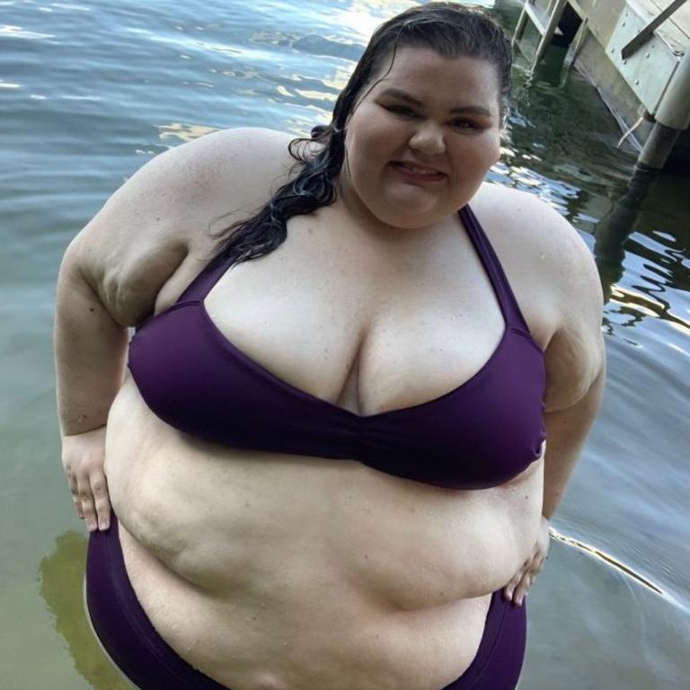 Rosie Jean loves her body and doesn’t care what haters say. Picture: @fatrosephoenix/Instagram