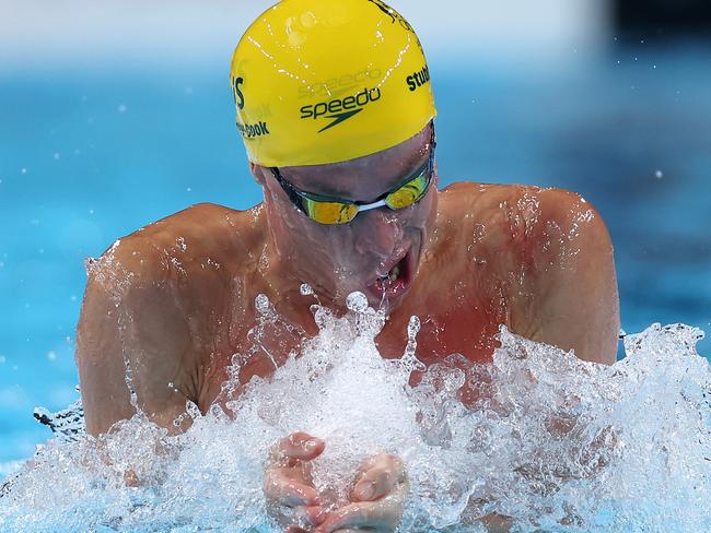 Zac Stubblety-Cook values his Paris silver more than his Tokyo gold. Picture: Sarah Stier/Getty Images