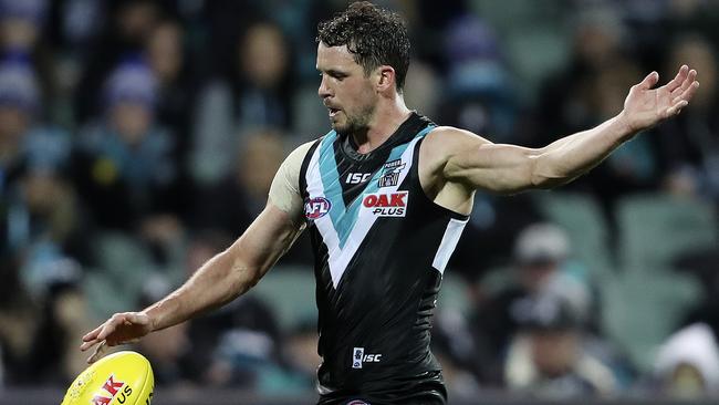 Travis Boak has had a career-best season for Port Adelaide. Picture SARAH REED