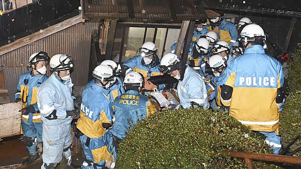 Woman In Her 90s Rescued 124 Hours After Japan’s Deadly Earthquake ...