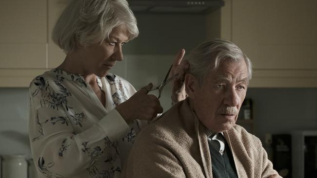 Helen Mirren and Ian McKellen in The Good Liar.