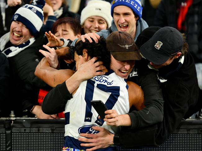 ”Passionate fans” have been pegged the number one driver of the huge growth in crowd numbers. Picture: AFL Photos