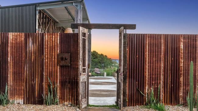 The entrance to Blackbird looks like an abandoned shed.