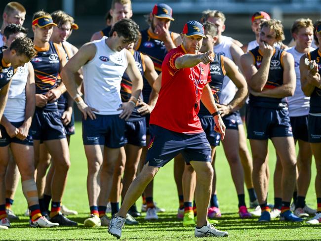 Matthew Nicks at West Lakes during the pre-season. Picture: Mark Brake