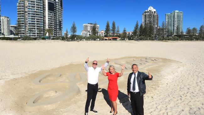 Kate Jones, Gold Coast Mayor Tom Tate and Promoter Paul Dainty launched the festival last week.