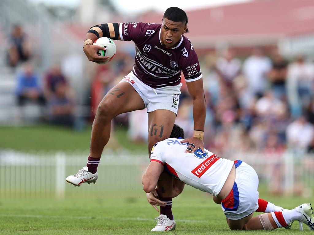 Olakau'atu has spoken of his love and gratitude for his parents. Picture: Brendon Thorne