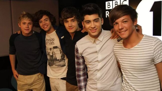 One Direction in 2011 (L-R): Niall Horan, Harry Styles, Liam Payne, Zayn Malik and Louis Tomlinson