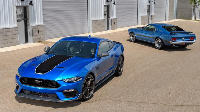 The Ford Mustang Mach 1 is named after a 1970s classic.