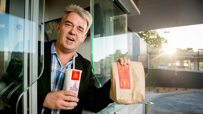 Owner of Tecoma's McDonald's outlet James Currie at the store ahead of its opening.