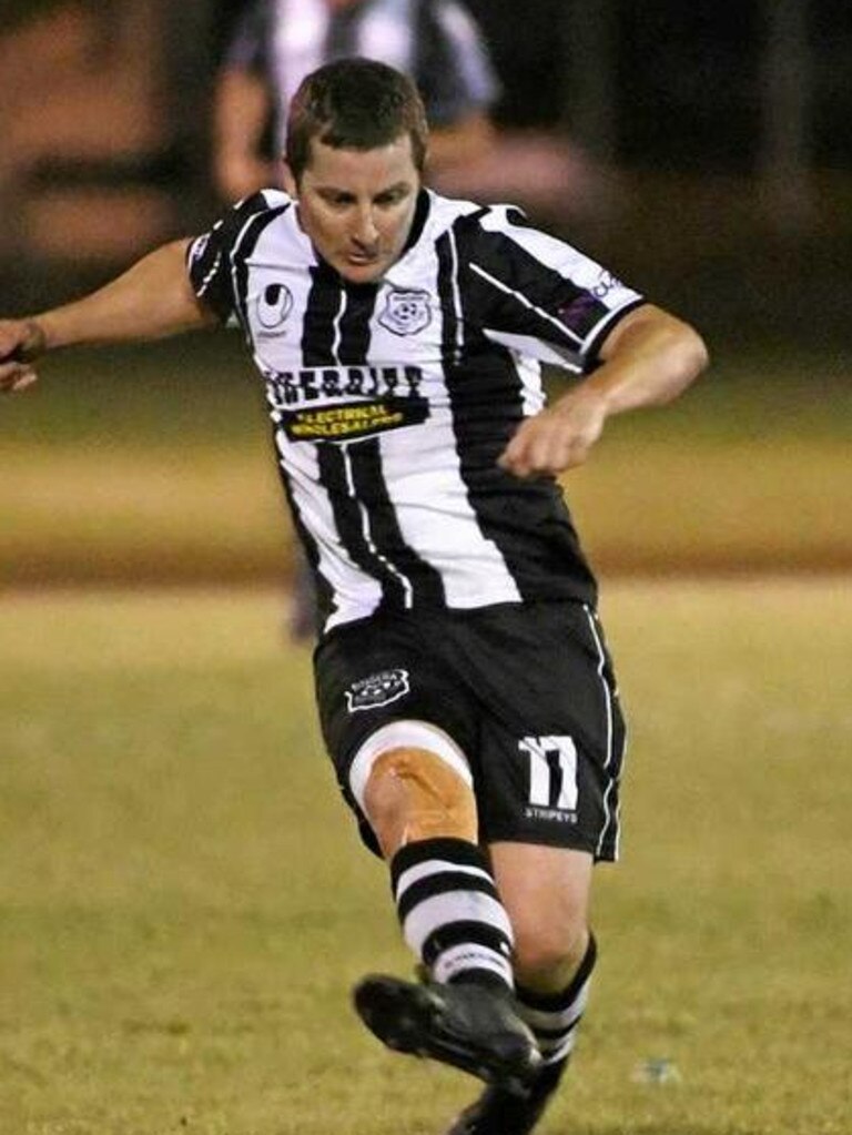 15/04/2023 - Brett Kitching rolled back the years for Bingera. Picture: Paul Donaldson