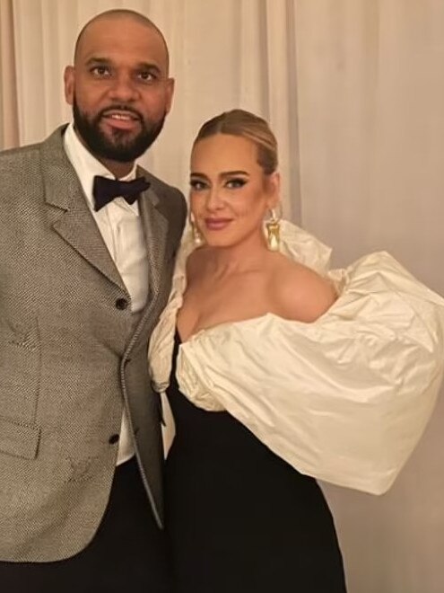 The singer wore an off-the-shoulder gown to the wedding, where she was pictured with ex-NBA star Jared Dudley. Picture: jareddudley/Instagram