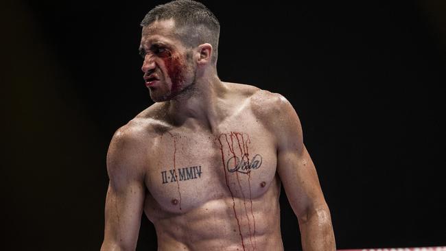 Jake Gyllenhaal in a scene from the movie Southpaw. Picture: Supplied by Roadshow Films.