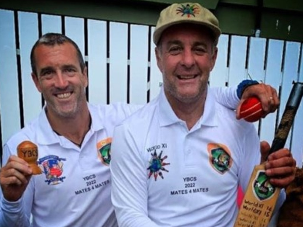 Yeppoon Backyard Cricket Series founders Shane Yore and Dave Ingram.