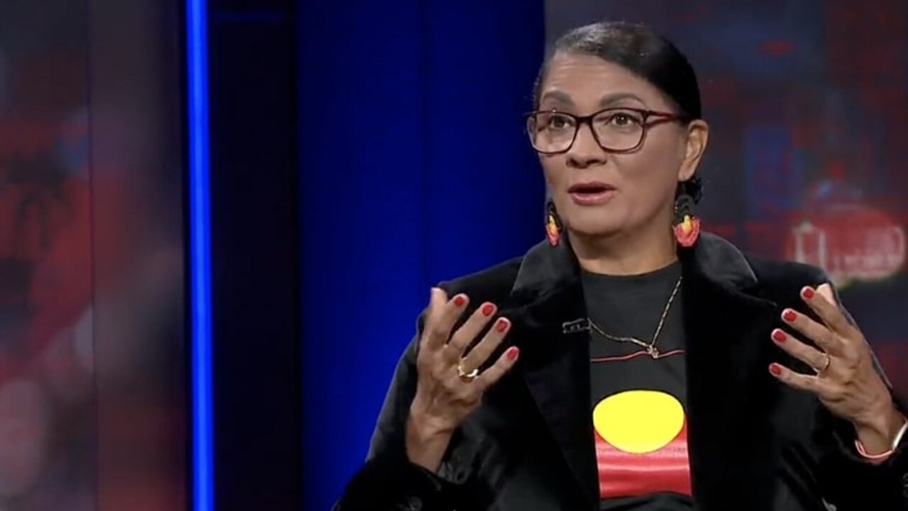 Ms Peris spoke about the conflicting feelings about the flag for many First Nations Australians.