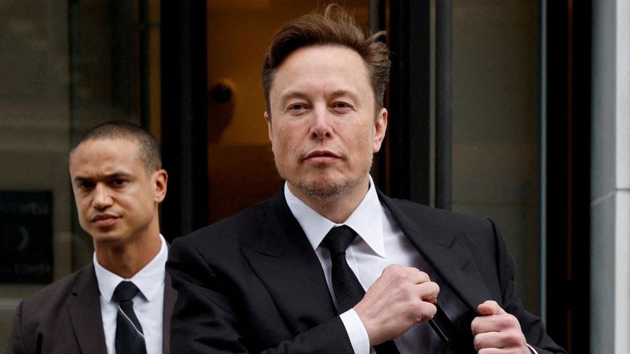 Last year, Musk labelled mainstream media outlets as “propoganda”. Picture: Reuters