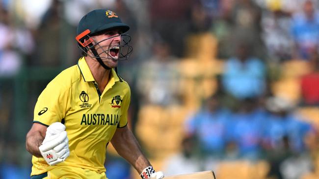 Marsh is in line to captain Australia’s T20 World Cup team next year. Picture: AFP