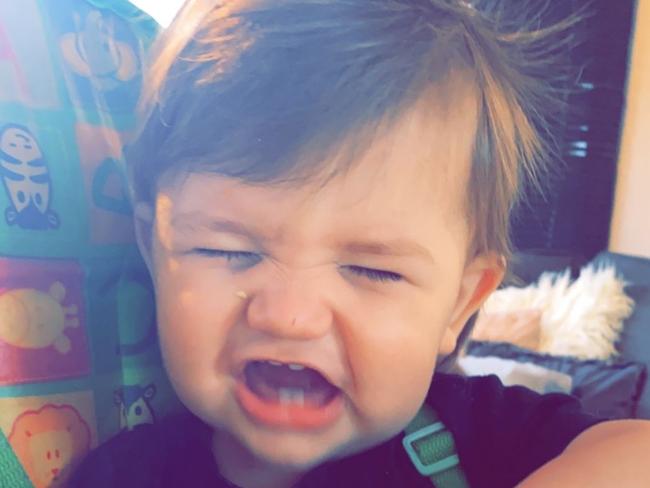 Told Alfie to smile &amp; I said cheese &amp; this is the face he pulls. <b><a href="https://www.dailytelegraph.com.au/newslocal/blacktown-advocate/vote-help-us-find-the-cheekiest-toddler-in-nsw/news-story/9ae7eb32bd93be85a472b448d0c19dda">VOTE HERE </a></b>