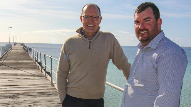 Tumby Bay Council has requested $2.5m from the state government to upgrade its jetty as cruise ships return this summer. Picture: Supplied