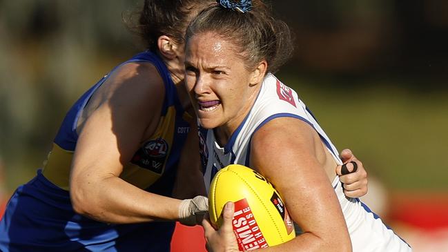 North Melbourne star Emma Kearney was a walk-up starter for the All-Australian team. Picture: Getty Images