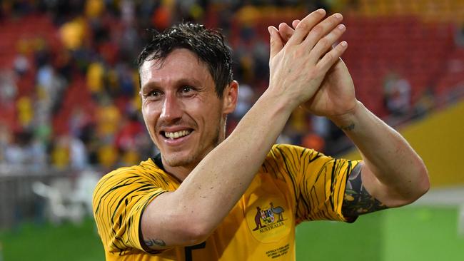 Milligan is considering his Socceroos future. (AAP Image/Darren England) 