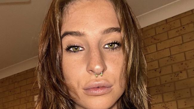 Jessica Tournier faced court for domestic violence offending, and detailed her experience on TikTok. Picture: Instagram