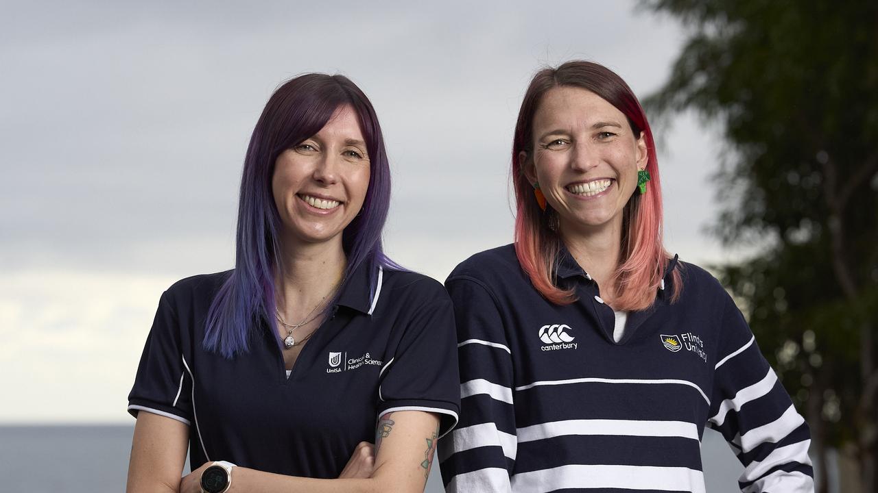 Jacinta Johnson with her sister, Brittany Johnson are finalists in the 2024 Young Tall Poppy Awards. Picture: Matt Loxton