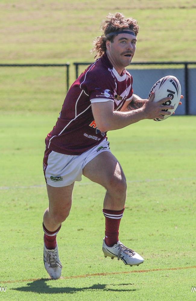 Kawana Dolphins A-grade player Jackson Russell in action. Picture: Infamous Photography/R.J.JARMAN