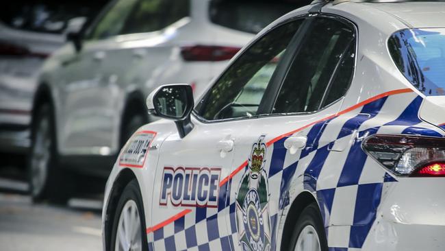 Police have issued a warning to a teenaged boy after he was struck by a moving car. Picture: NewsWire / Glenn Campbell