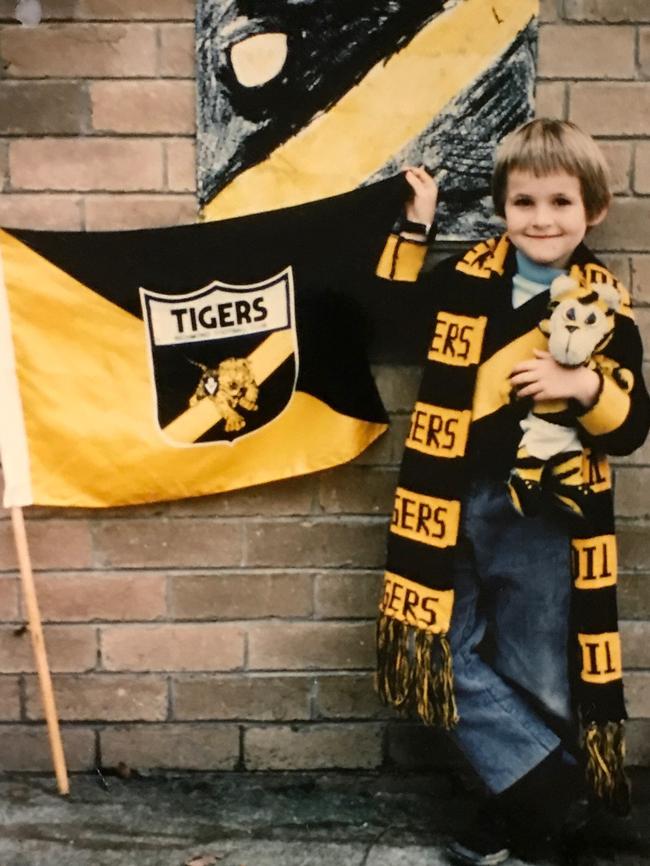 The author in his primary school days.