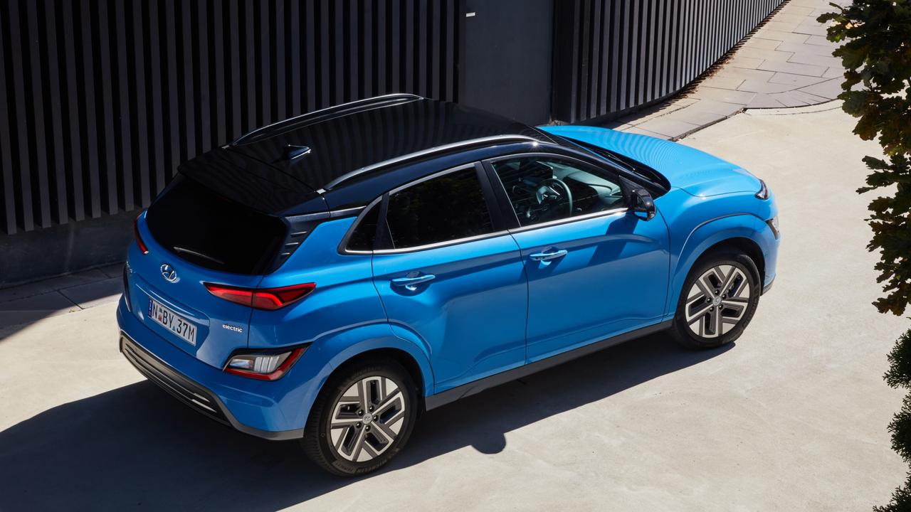 The Hyundai Kona Electric Highlander has a range of more than 480km on one charge.