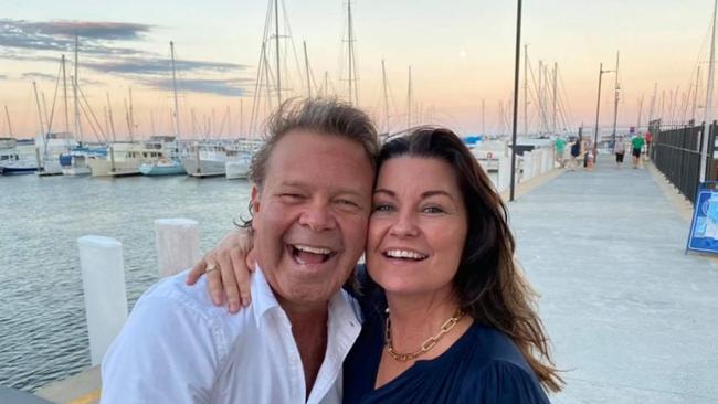 Troy Cassar-Daley and wife Laurel Edwards. Picture: supplied.