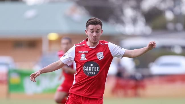 Lachlan Brook of Adelaide United. Picture: Adam Butler