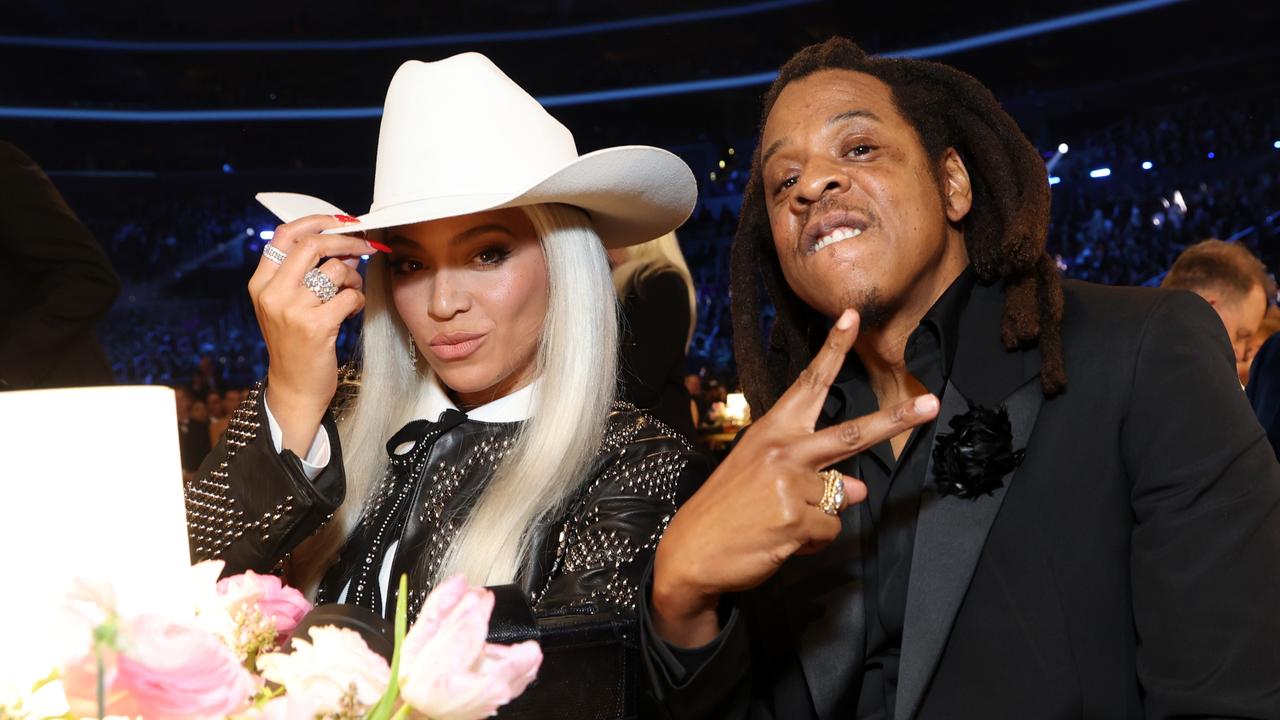 Jay-Z called out the Grammys for snubbing Beyonce for Album of the Year again. Picture: Kevin Mazur/Getty Images.