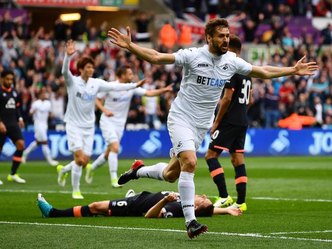 Fernando Llorente looms as a key player for Swansea.