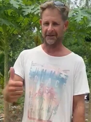 Australian Grant Richardson - the skipper of the boat that took part in locating and rescuing the seven people lost at sea in the waters off Aceh.