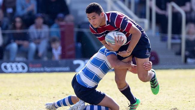 The Southport School vs Nudgee College in round 8 of the 2017 GPS rugby union competition, 2nd September at TSS. This image is for Editorial Use Only. This image is licensed to The Southport School. Photo: Adrian Gaglione.