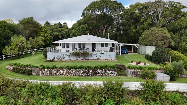 Elsie's Cottage sits on the top of the Sunshine Coast hinterland, just out of Montville. Photo: Mark Furler