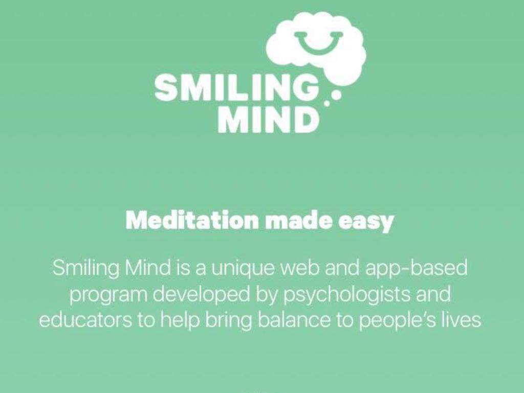 Smiling Mind is the not-for-profit organisation behind Australia's top mindfulness app.